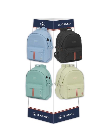 CONTENIDO EXPOSITOR 950 EL GANSO BASICS Mochilas Escolare...