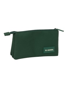 PORTATODO TRIPLE EL GANSO BASICS "GREEN" Portatodo Estuch... 2