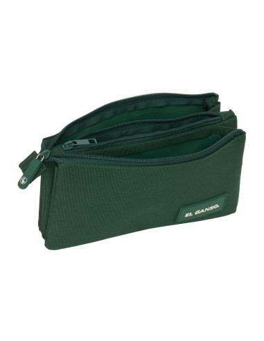 PORTATODO TRIPLE EL GANSO BASICS "GREEN" Portatodo Estuch...