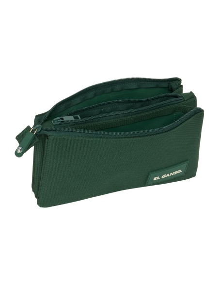 PORTATODO TRIPLE EL GANSO BASICS "GREEN" Portatodo Estuch...