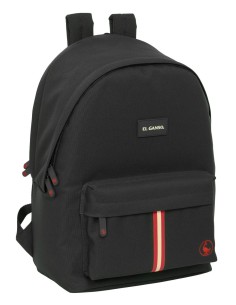 MOCHILA DOBLE PARA PORTATIL 15,6"+USB EL GANSO BASICS "BL...