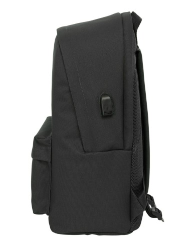 MOCHILA DOBLE PARA PORTATIL 15,6"+USB EL GANSO BASICS "BL...