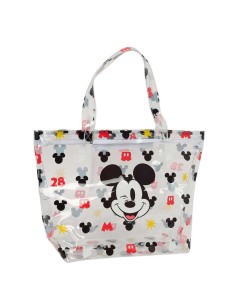BOLSO SHOPPING CON CREMALLERA MICKEY MOUSE "BEACH" Bolsos...