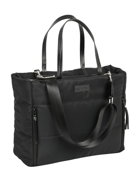BOLSO CON BOLSILLO PARA PORTATIL 14,1'' MOOS CAPSULA ACOL...
