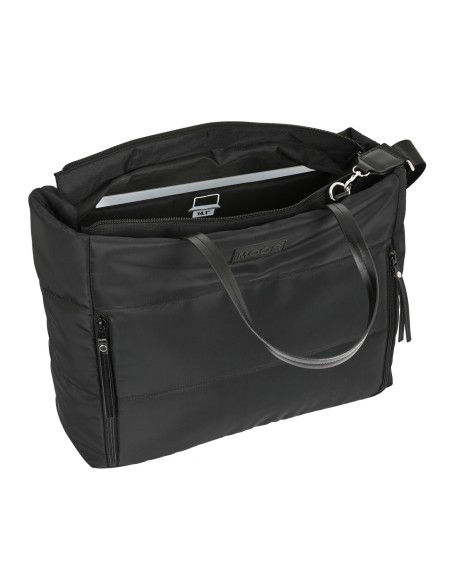 BOLSO CON BOLSILLO PARA PORTATIL 14,1'' MOOS CAPSULA ACOL...