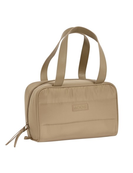 NECESER RECTANGULAR MOOS CAPSULA ACOLCHADO "CAMEL" Necese...