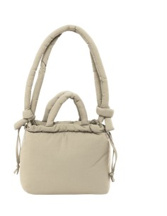 BOLSO MOOS CAPSULA ACOLCHADO "BEIGE CLARO" 2