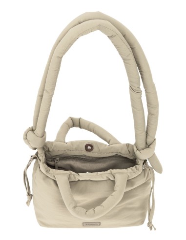 BOLSO MOOS CAPSULA ACOLCHADO "BEIGE CLARO"