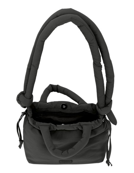 BOLSO MOOS CAPSULA ACOLCHADO "NEGRO" Bolsos Mujer | Fraber