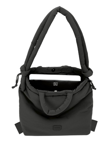 BOLSO MOCHILA MOOS CAPSULA ACOLCHADO "NEGRO" Mochila de P...