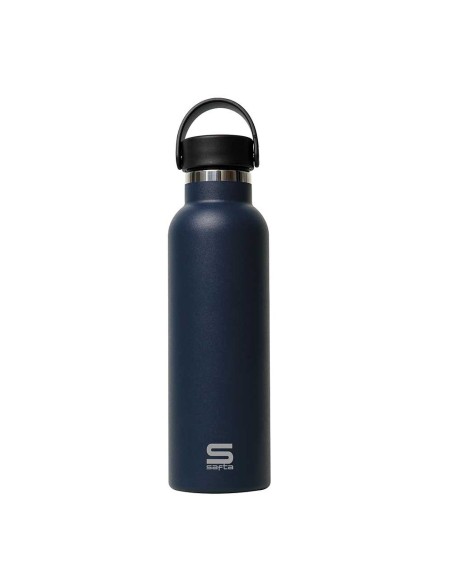 BOTELLA TERMO EXTERIOR GOMA 600ml SAFTA "MARINO" Botella ...