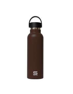 BOTELLA TERMO EXTERIOR GOMA 600ml SAFTA "CHOCOLATE" Botel...