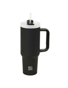 VASO TERMO CON PAJITA SAFTA "NEGRO"