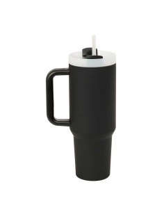 VASO TERMO CON PAJITA SAFTA "NEGRO" 2