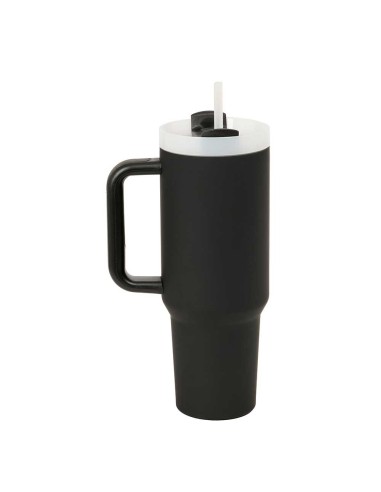 VASO TERMO CON PAJITA SAFTA "NEGRO"