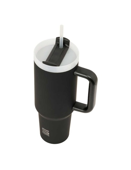 VASO TERMO CON PAJITA SAFTA "NEGRO"