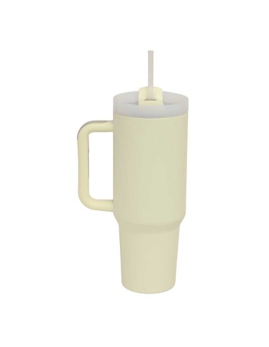 VASO TERMO CON PAJITA SAFTA "BLANCO"