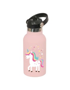 BOTELLA TERMO 350ML SAFTA INFANTIL "UNICORNIO ROSA"