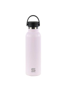 BOTELLA TERMO EXTERIOR GOMA 600ml SAFTA "LILA" Botella Al...