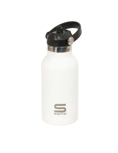 BOTELLA TERMO 350ML SAFTA INFANTIL "BLANCA"