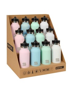 EXPOSITOR BOTELLAS METAL LISAS 350ML SAFTA