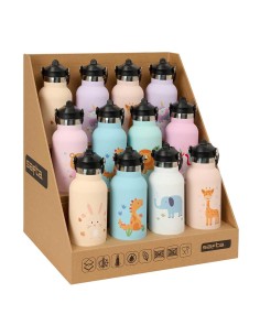 EXPOSITOR BOTELLAS METAL ESTAMPADAS 350ML SAFTA