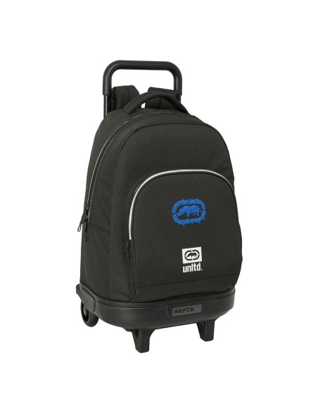 MOCHILA GDE. C/RUEDAS COMPACT EXTRAIBLE ECKO UNLTD. "WORL...