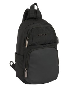 MINI MOCHILA 1 HOMBRERA TABLET 11''+USB SAFTA BUSINESS "B...