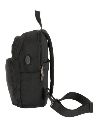 MINI MOCHILA 1 HOMBRERA TABLET 11''+USB SAFTA BUSINESS "B...