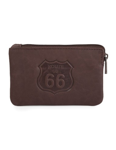 MONEDERO ROUTE 66 NEBRASKA MARRóN