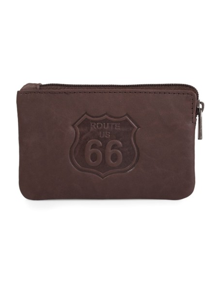 MONEDERO ROUTE 66 NEBRASKA MARRóN MONEDERO ROUTE 66 NEBRASKA MARRóN
