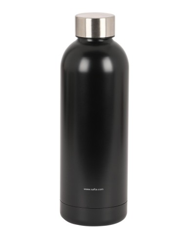BOTELLA TERMO ACERO INOXIDABLE 500ml SAFTA BUSINESS "BLAC...
