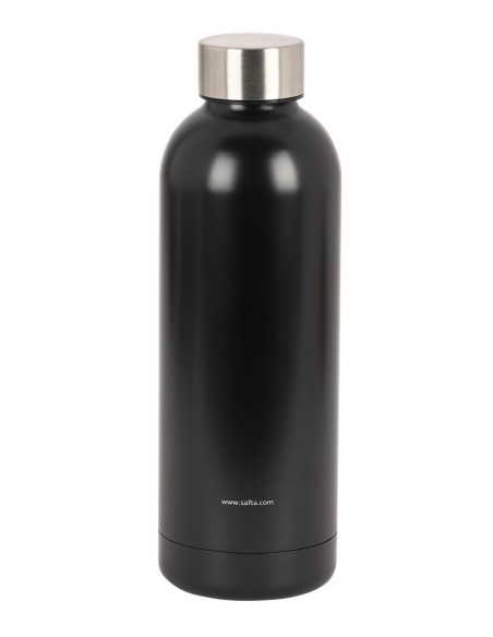 BOTELLA TERMO ACERO INOXIDABLE 500ml SAFTA BUSINESS "BLAC...