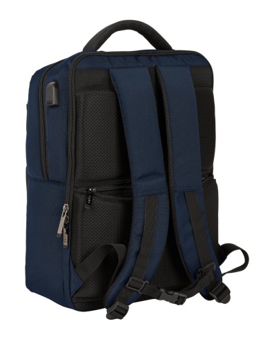 MOCHILA 2 BOLSILLOS PORTATIL 15,6''+USB SAFTA BUSINESS "D...