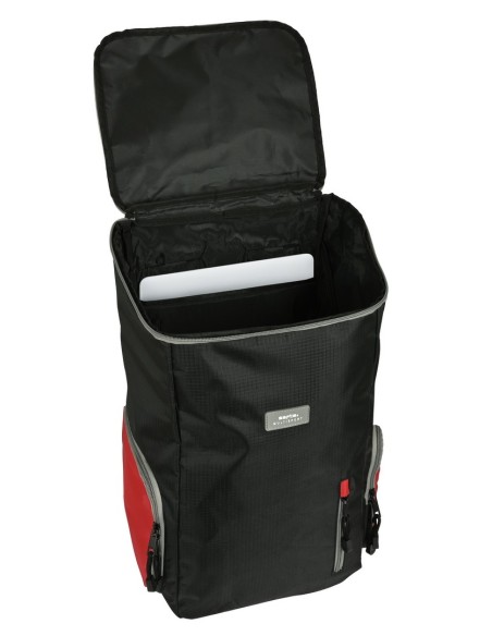 MOCHILA MULTISPORTS PARA PORTATIL 13,3" SAFTA "BLACK-RED"...
