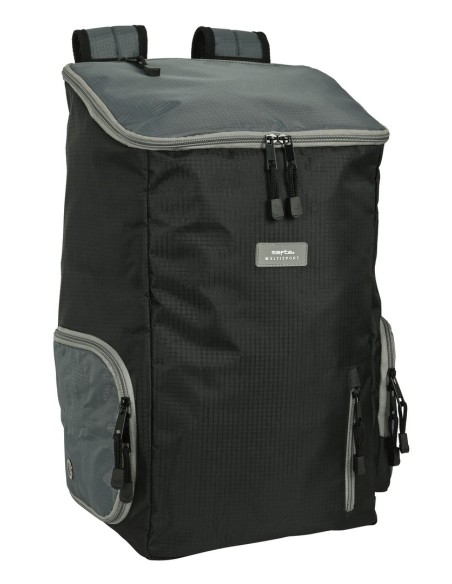 MOCHILA MULTISPORTS PARA PORTATIL 13,3" SAFTA "BLACK-GREY...