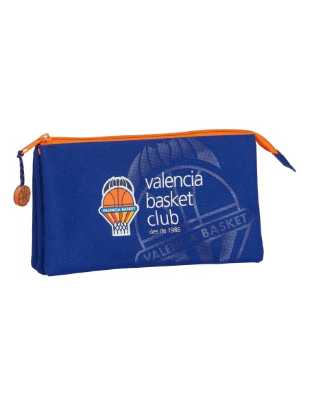 PORTATODO TRIPLE VALENCIA BASKET Portatodo Estuche | Fraber
