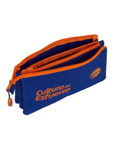 PORTATODO TRIPLE VALENCIA BASKET Portatodo Estuche | Fraber