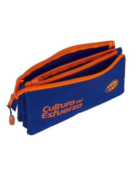 PORTATODO TRIPLE VALENCIA BASKET Portatodo Estuche | Fraber
