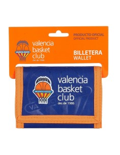 BILLETERA CON CABECERA VALENCIA BASKET Carteras-Billetera...