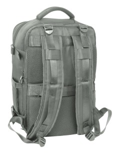 MOCHILA VIAJE CABINA PORTATIL 15,6'' REAL MADRID GRIS Moc... 2