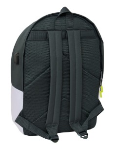 MOCHILA DOBLE PARA PORTATIL 15,6"+USB REAL MADRID EQUIP. ... 2