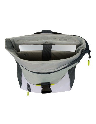 MOCHILA SOLAPA PARA PORTATIL 15,6'' REAL MADRID EQUIP. 25...