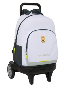 MOCHILA GDE. C/RUEDAS COMPACT EVOL. EXT. REAL MADRID EQUI...