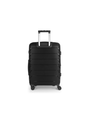 Maleta Trolley Mediano Gabol Origami Negro Maletas Median...