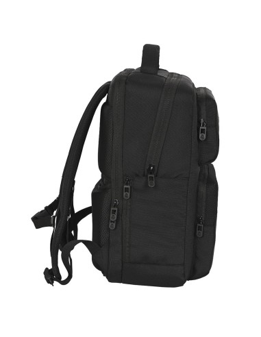 MOCHILA 2 BOLSILLOS PORTATIL 15,6''+USB REAL MADRID PREMI...