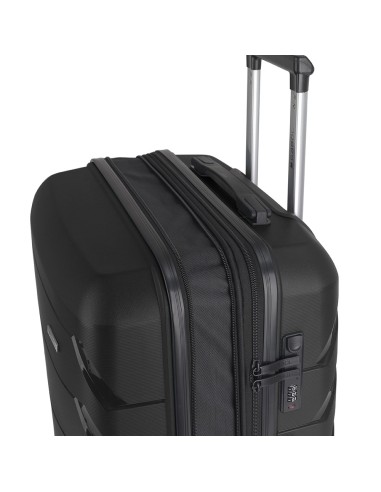 Maleta Trolley Mediano Gabol Origami Negro Maletas Median...