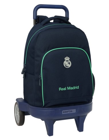 MOCHILA GDE. C/RUEDAS COMPACT EVOL. EXT. REAL MADRID 2 EQ...