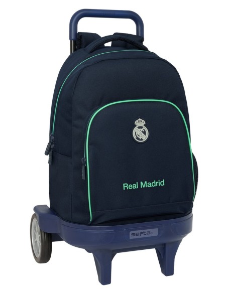 MOCHILA GDE. C/RUEDAS COMPACT EVOL. EXT. REAL MADRID 2 EQ...