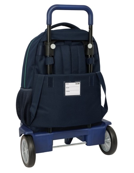 MOCHILA GDE. C/RUEDAS COMPACT EVOL. EXT. REAL MADRID 2 EQ...
